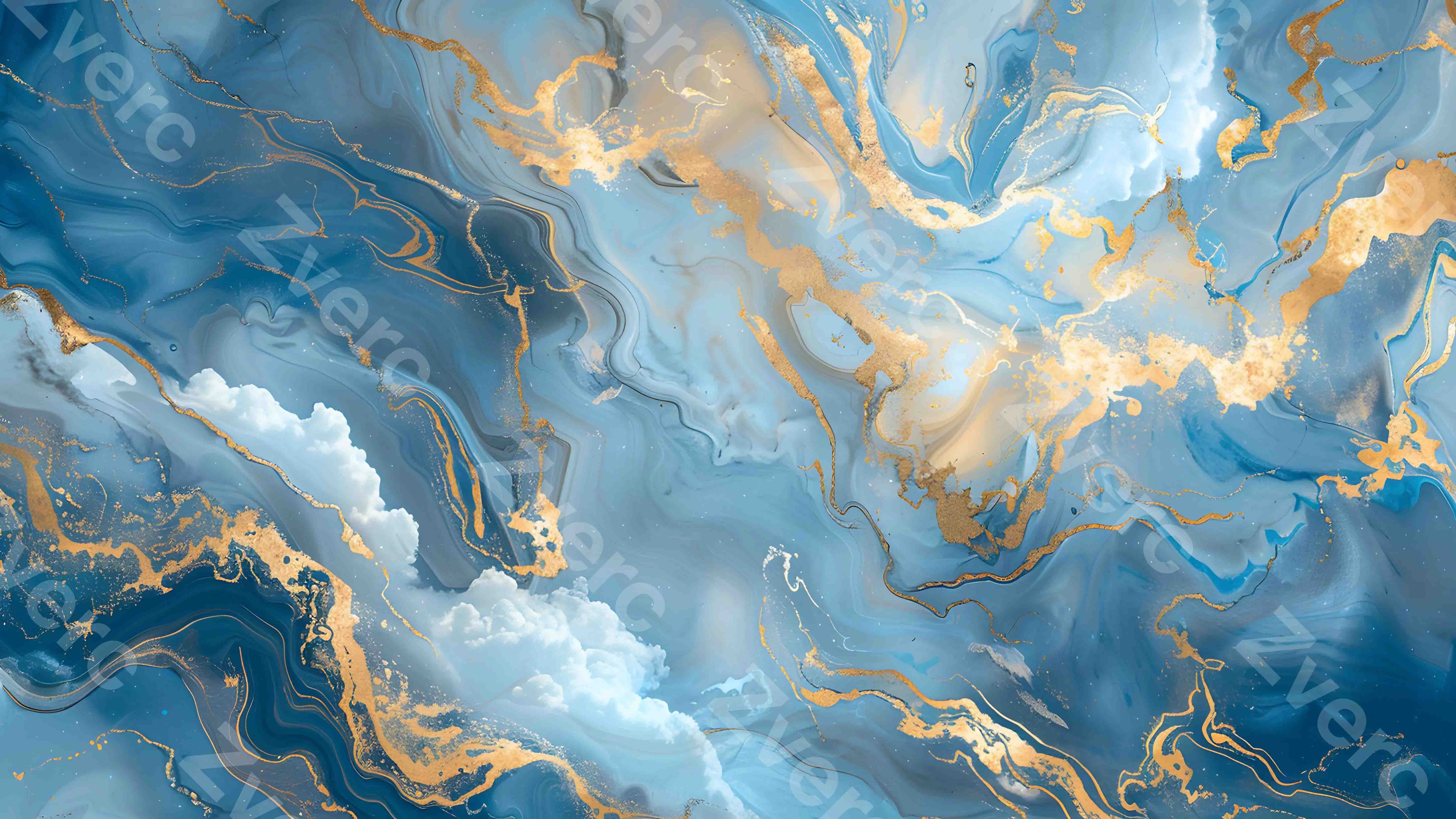 Gilded Art Aesthetic Wallpapers – Celestial Gold Veins for Phone & Desktop (5K)