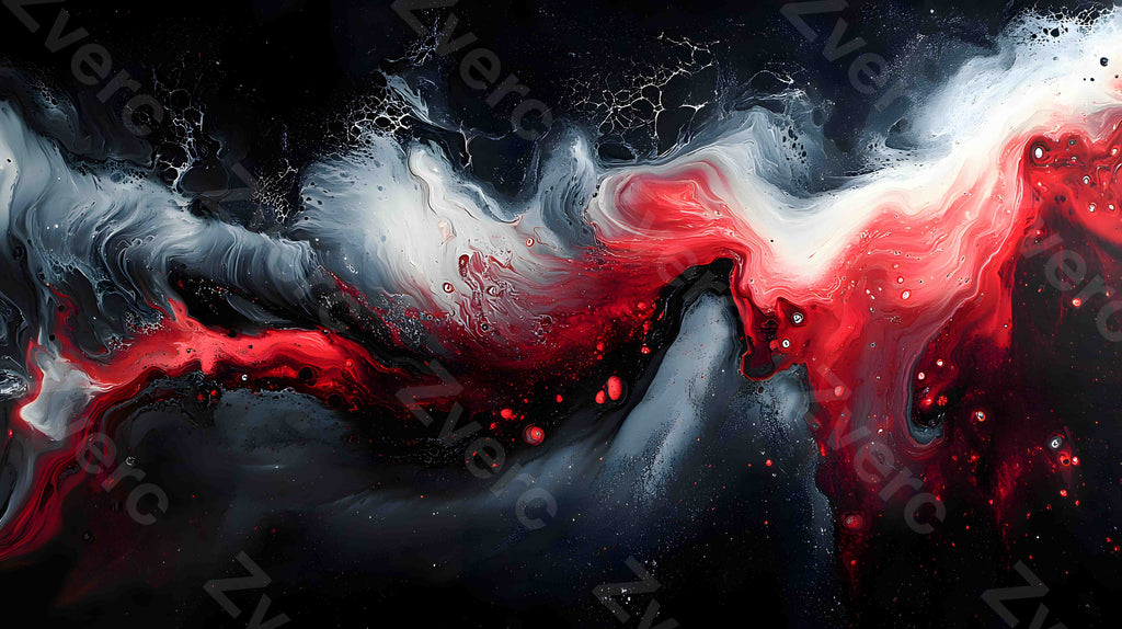 Gilded Art Aesthetic Wallpapers – Red Gilt Marble for Phone & Desktop (5K)