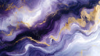 Gilded Art Aesthetic Wallpapers – Purple Gilt Marble for Phone & Desktop (5K)